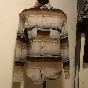 RedHead Ranch Striped Flannel Unisex Boujee